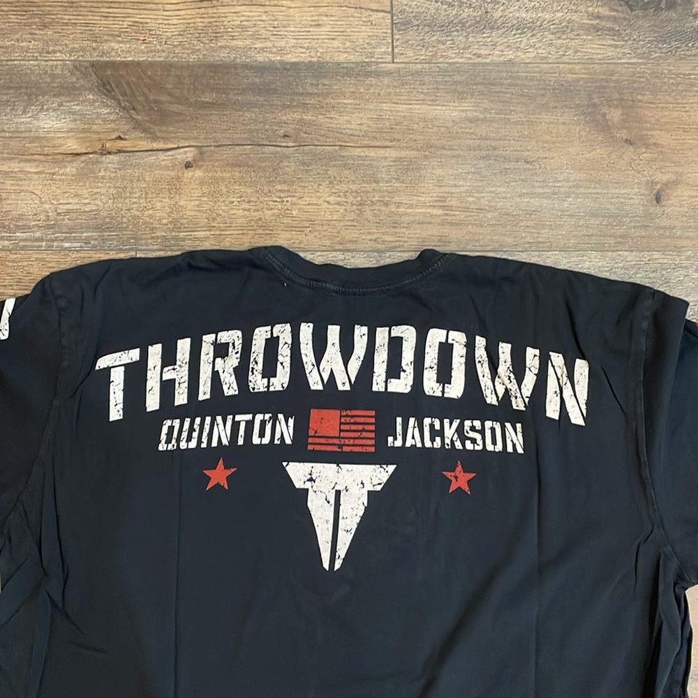 Throwdown By Affliction, Quentin Jackson, Black T… - image 7